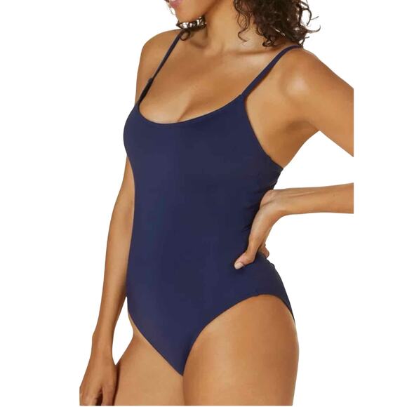 Andie The Amalfi One-Piece Swimsuit Size Medium Navy - Picture 8 of 9